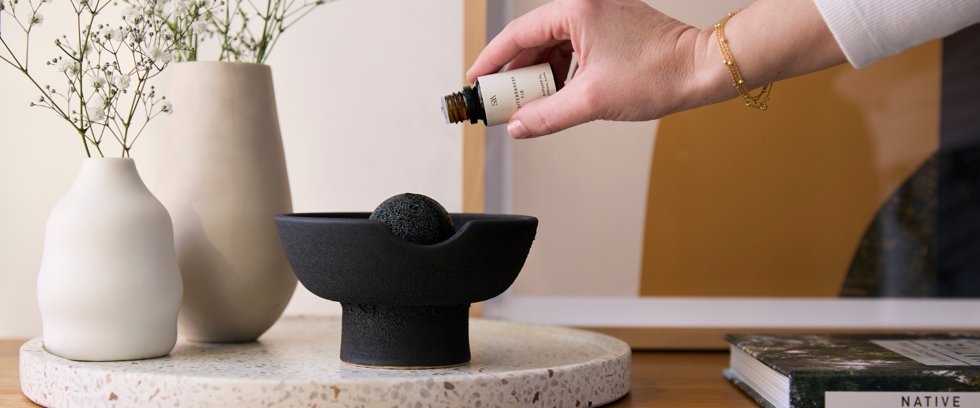 Obsidian Candles and Diffusers