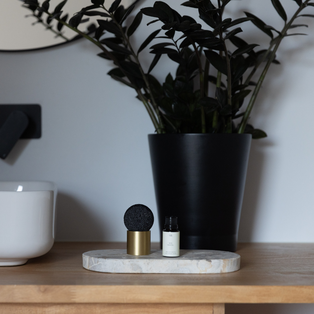 Red Santal Brass Scented Diffuser