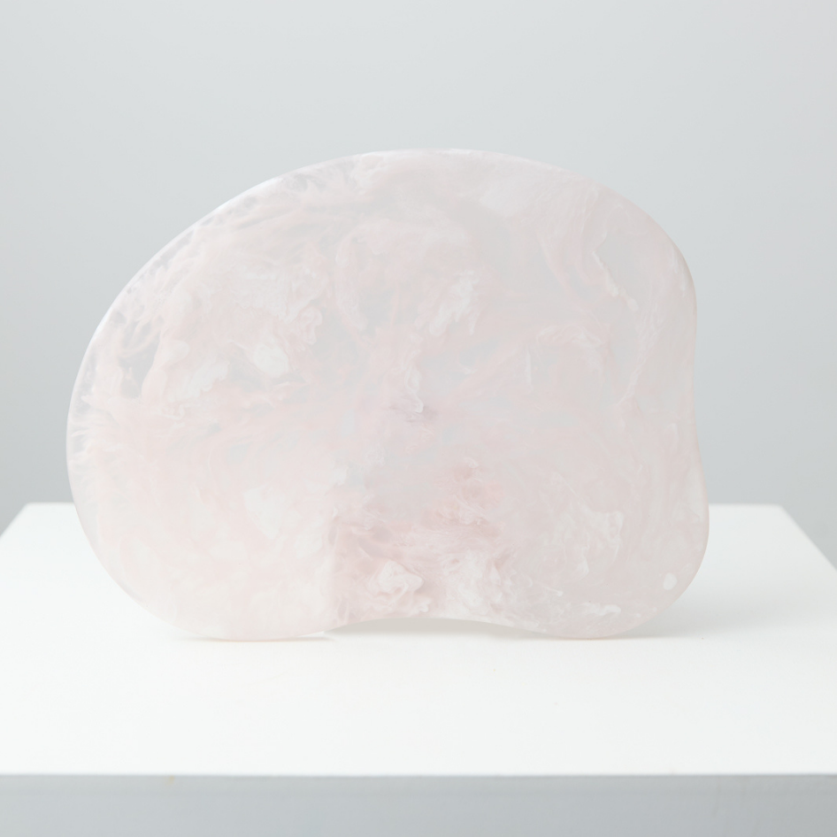 Resin Cheese Plate Pink