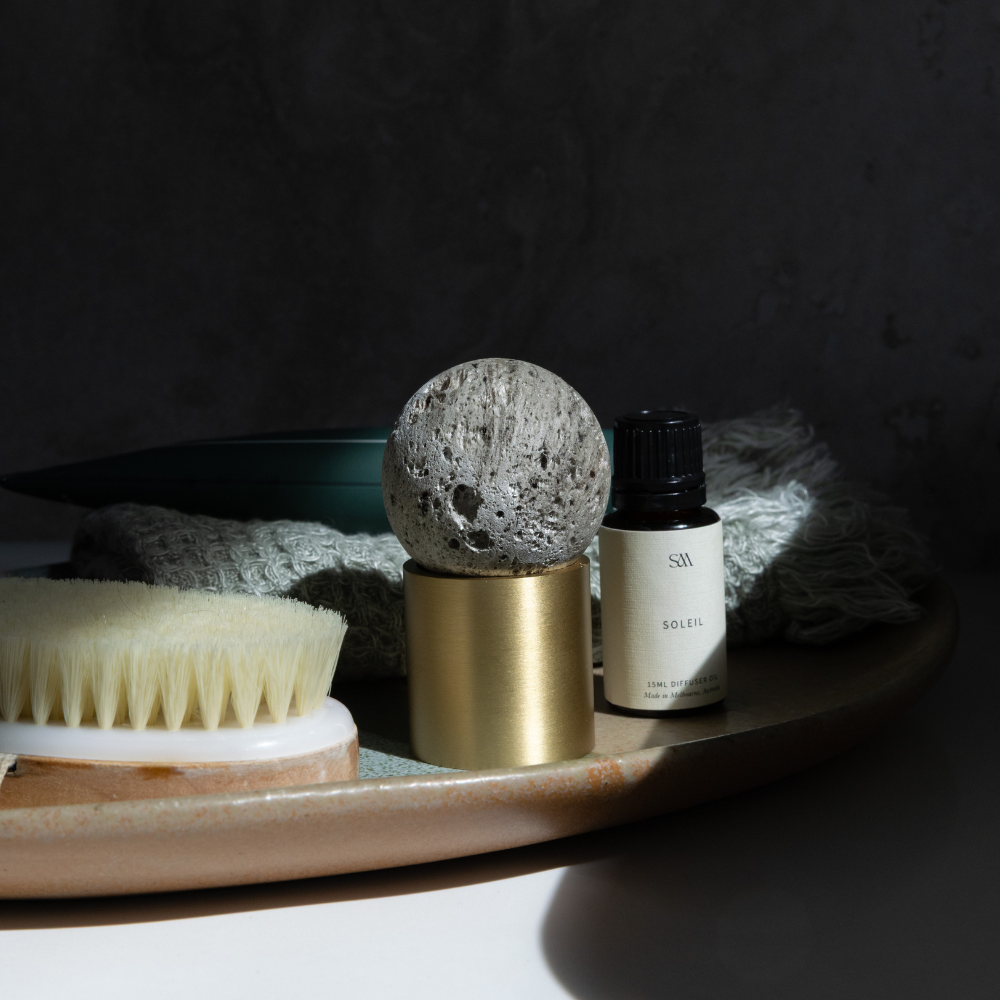 Soleil Brass Scented Diffuser