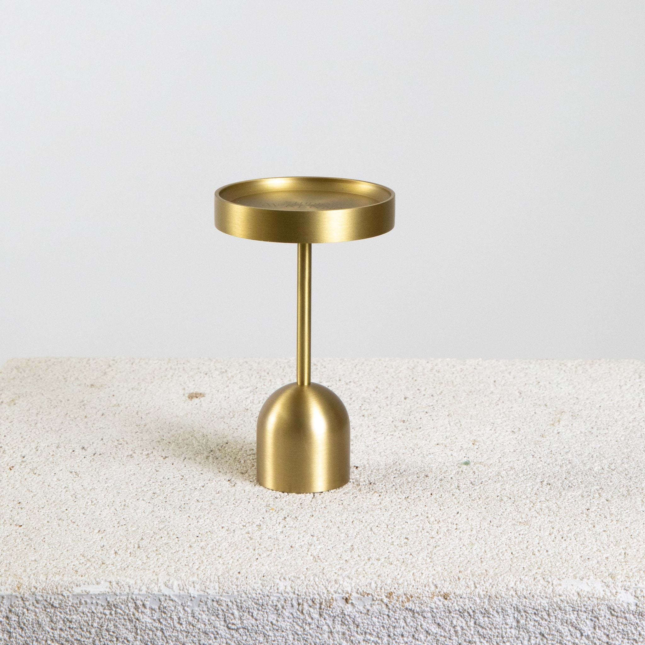 Three Way Tall Brass Candle Holder