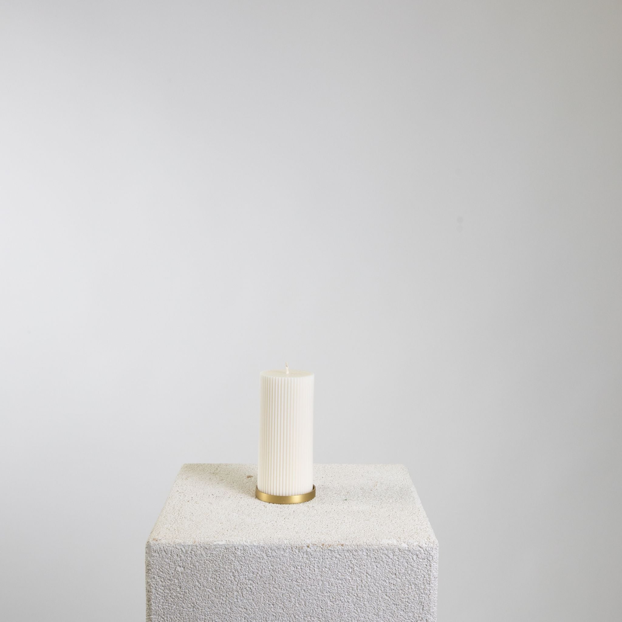 Brass Candle Plate