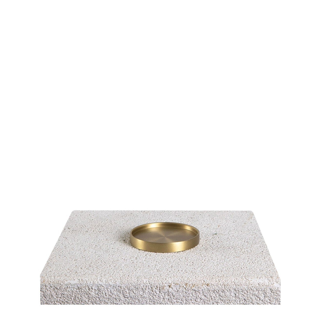 Brass Candle Plate