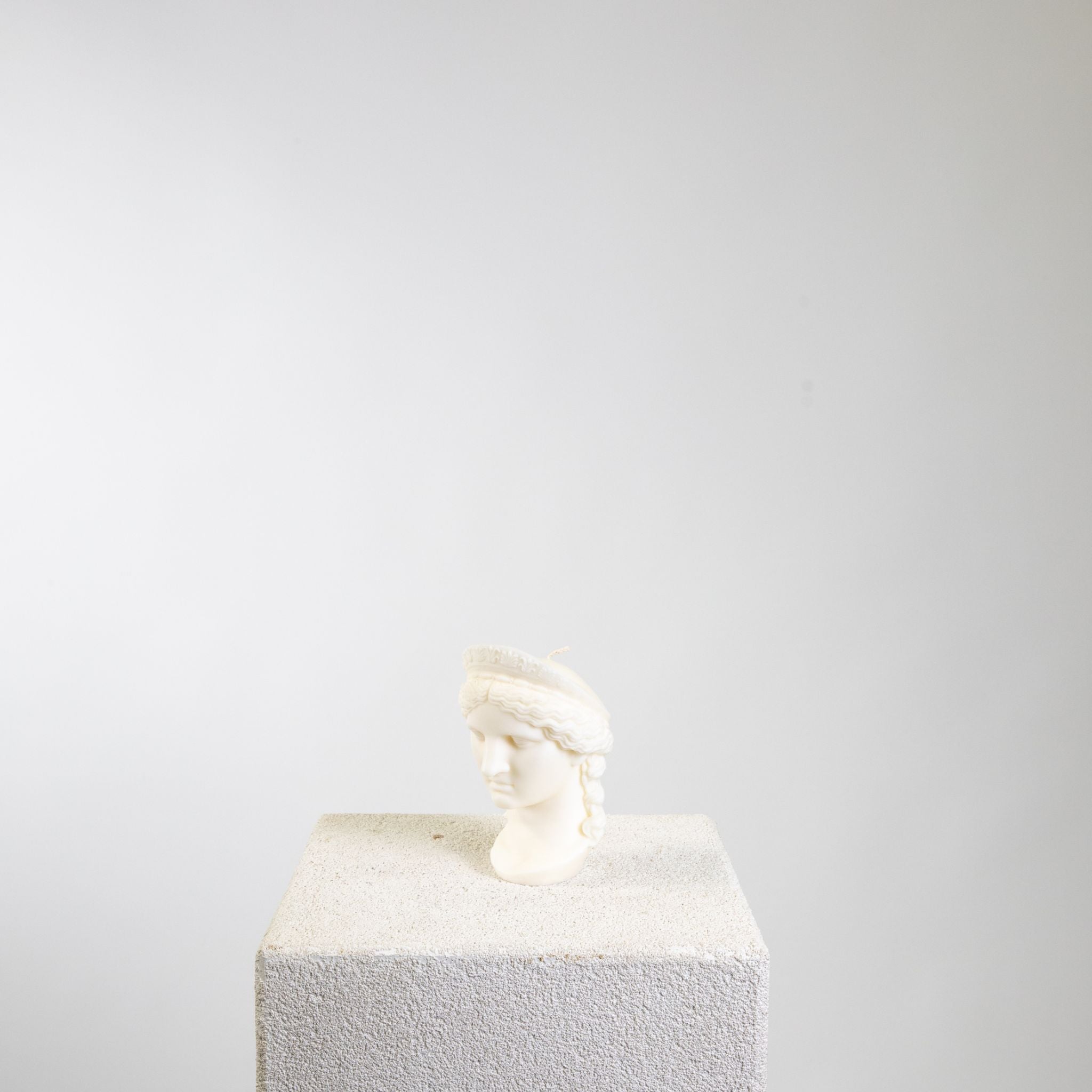 Hera Bust Sculptural Soy Wax Candle