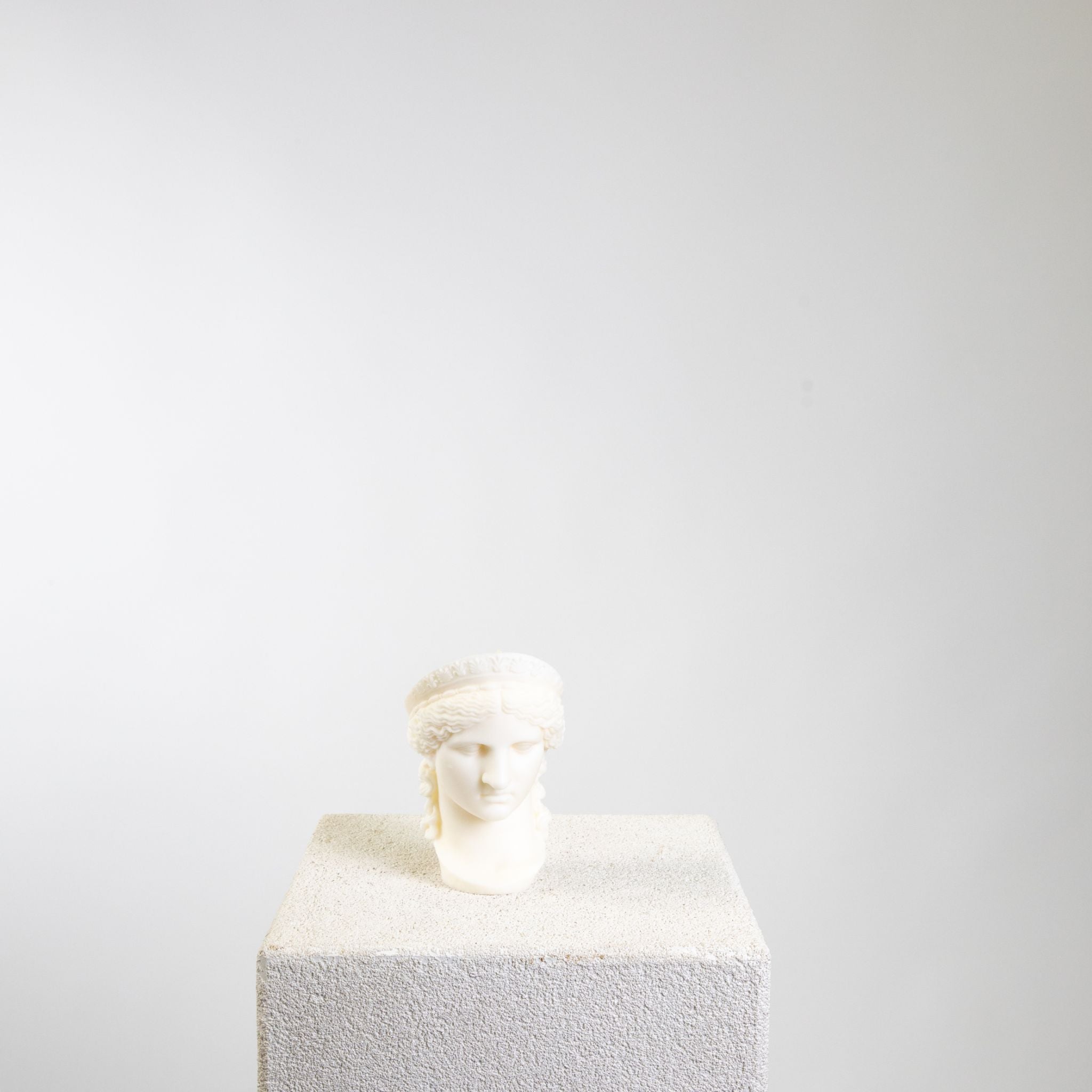 Hera Bust Sculptural Soy Wax Candle