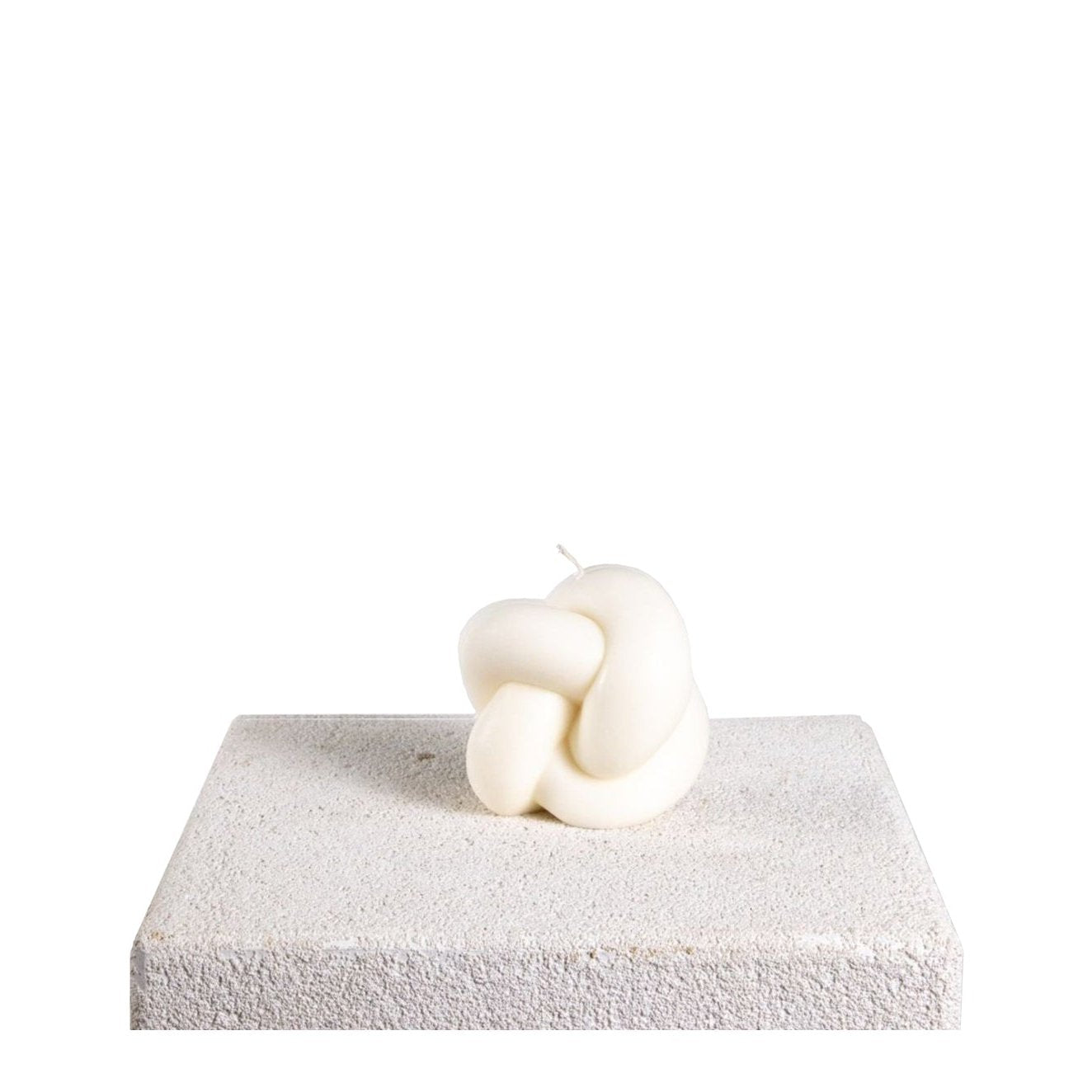 Knot Sculptural Soy Wax Candle Small