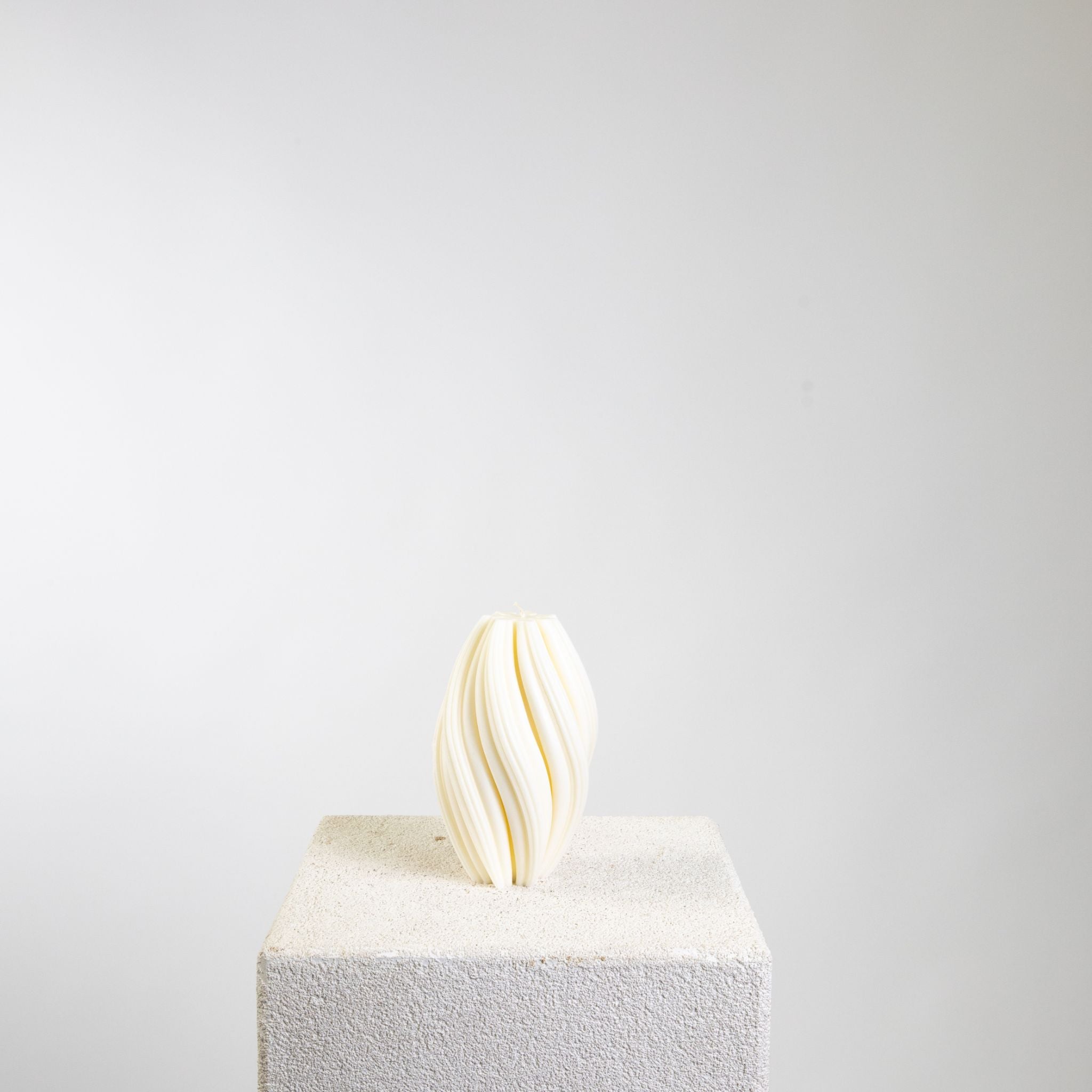 Swirl Sculptural Soy Wax Candle Collection