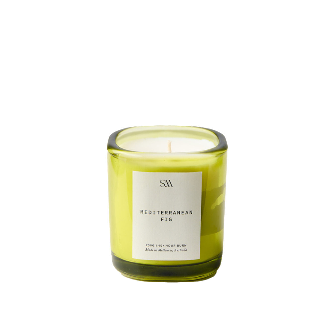 Mediterranean Fig Signature Scented Candle (Light Green)