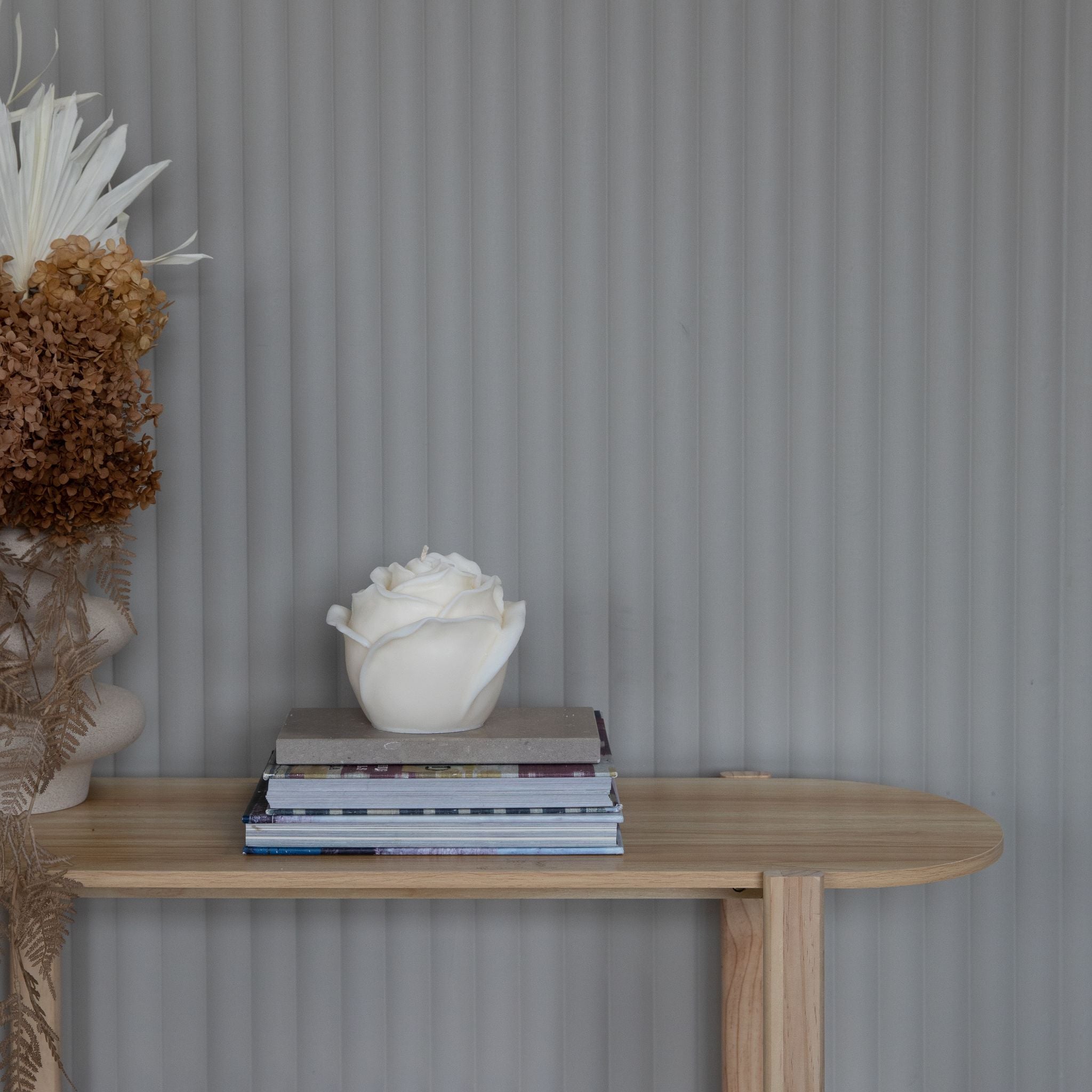 Petal Sculptural Soy Wax Candle Large