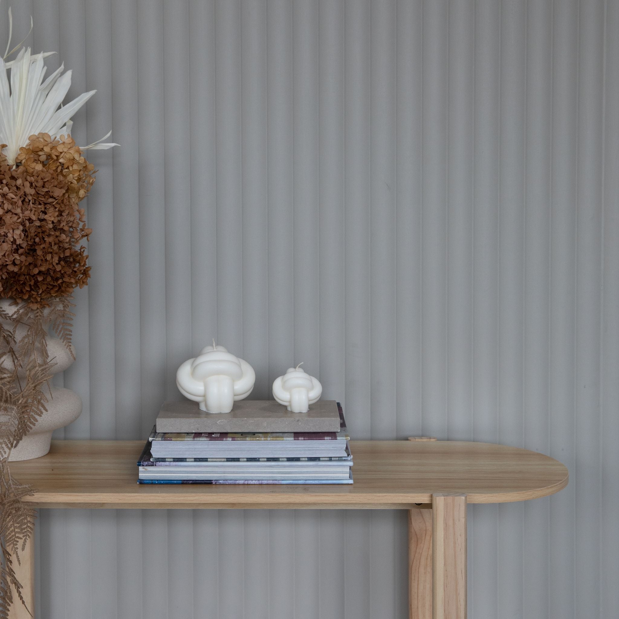 Rope Sculptural Soy Wax Candle Collection Large