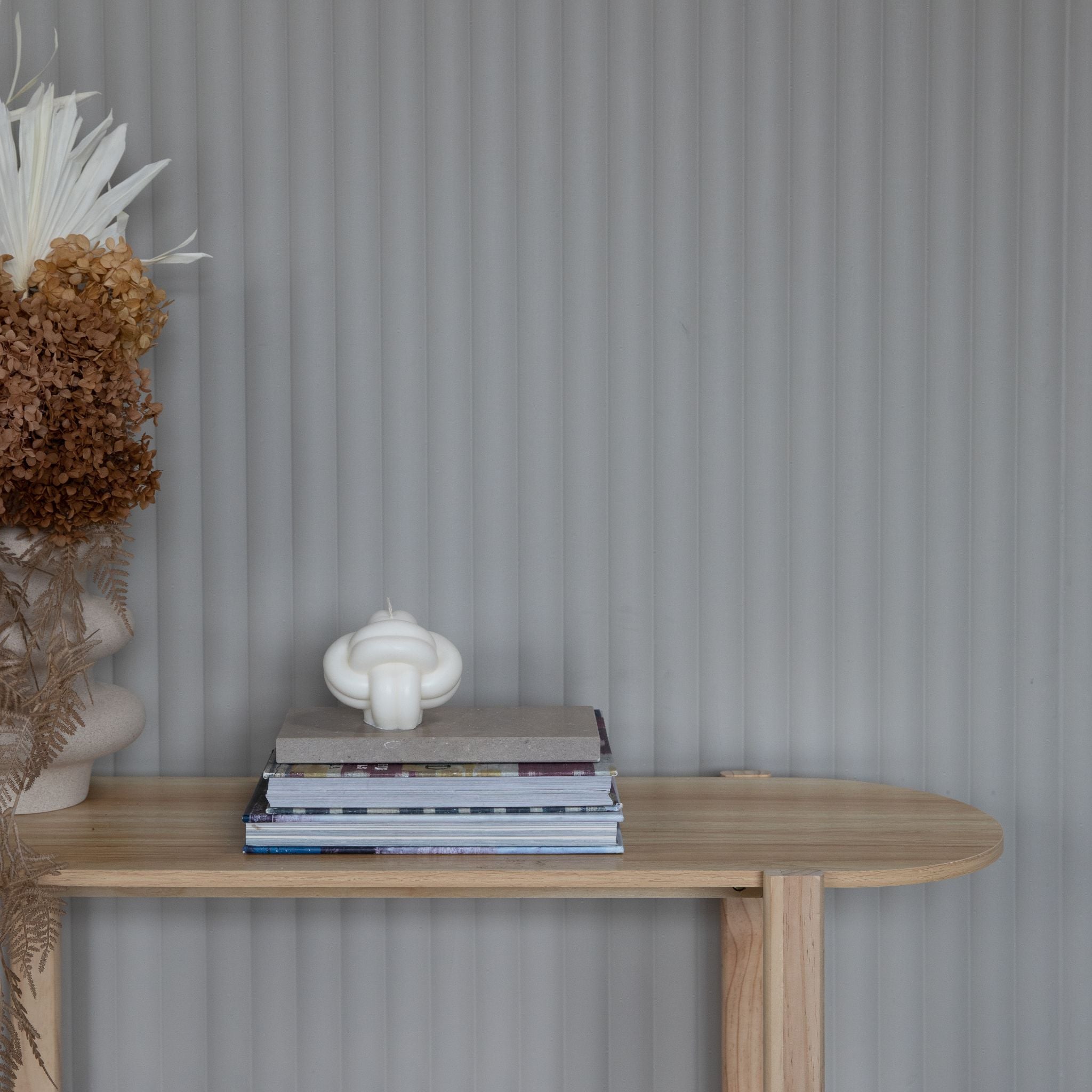 Rope Sculptural Soy Wax Candle Small