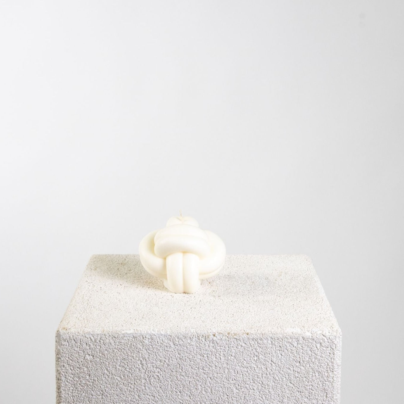 Rope Sculptural Soy Wax Candle Small