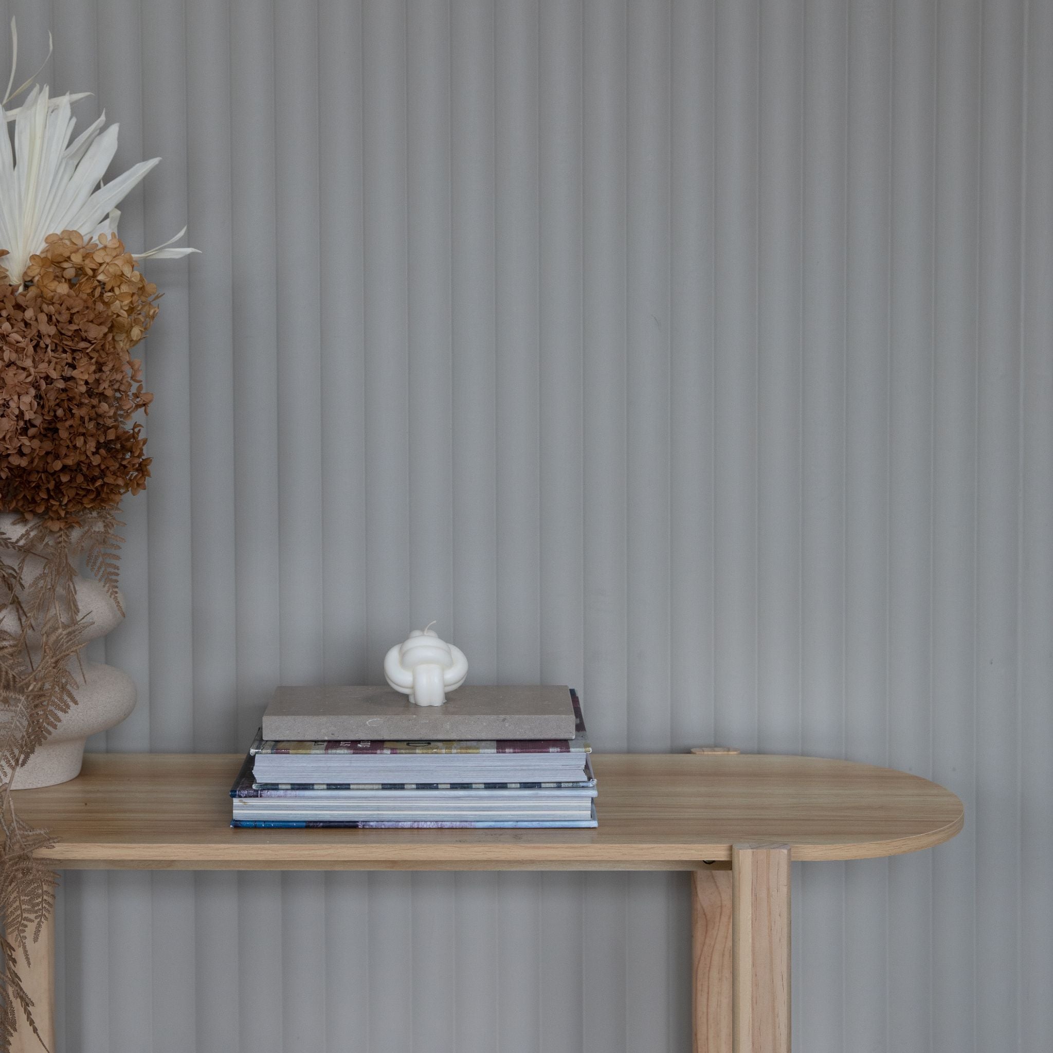 Rope Sculptural Soy Wax Candle Small