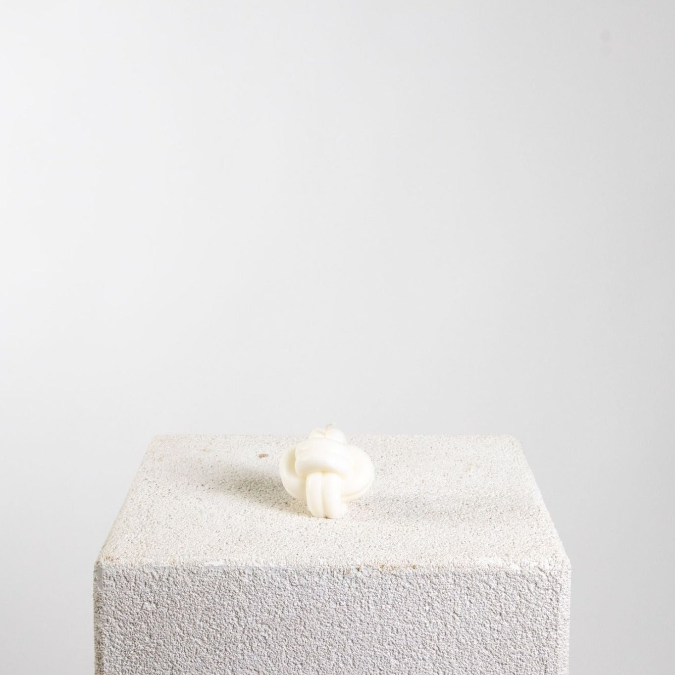 Rope Sculptural Soy Wax Candle Small