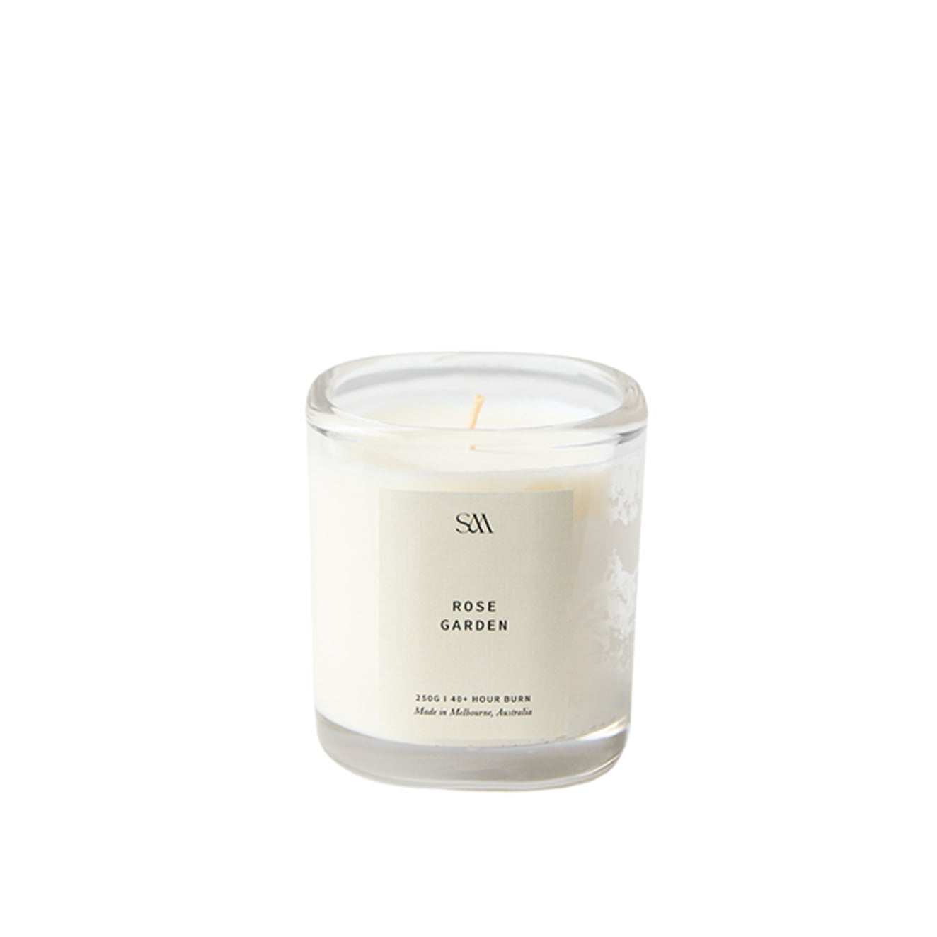 Rose Garden Signature Scented Candle (Clear)