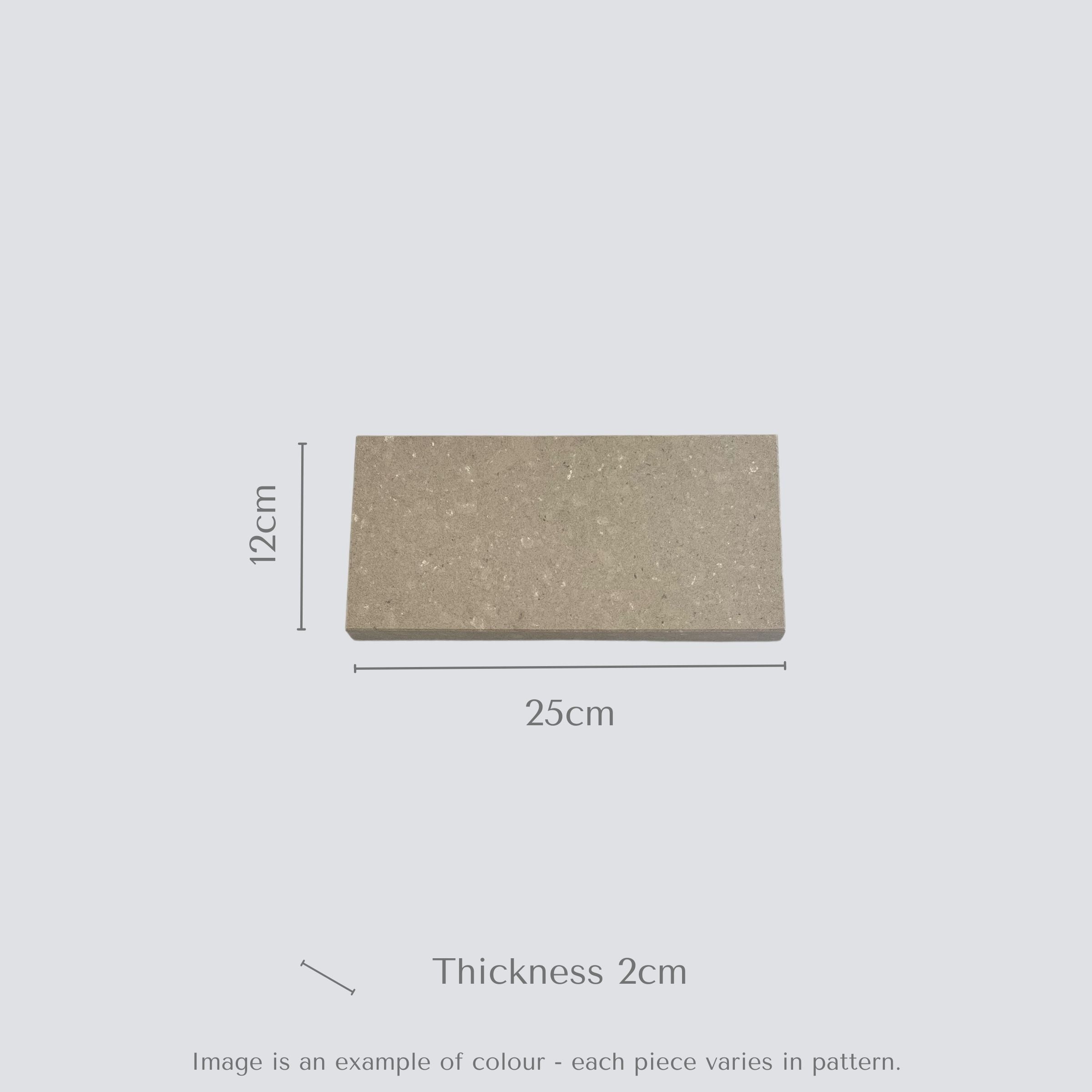 Shitake™ Quartz Rectangle Candle Tray | Aureliia Collection
