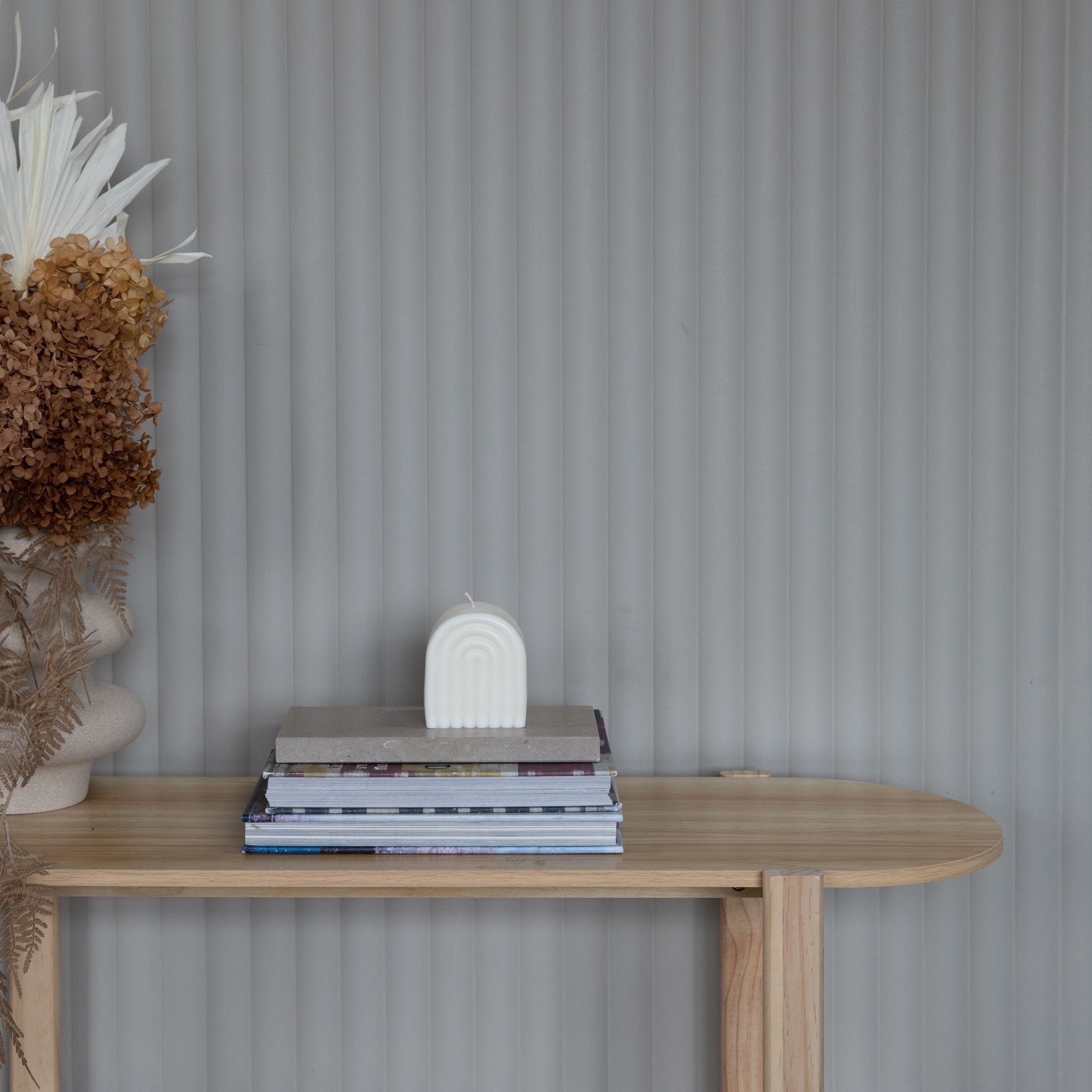 Rainbow Arch Sculptural Soy Wax Candle Large