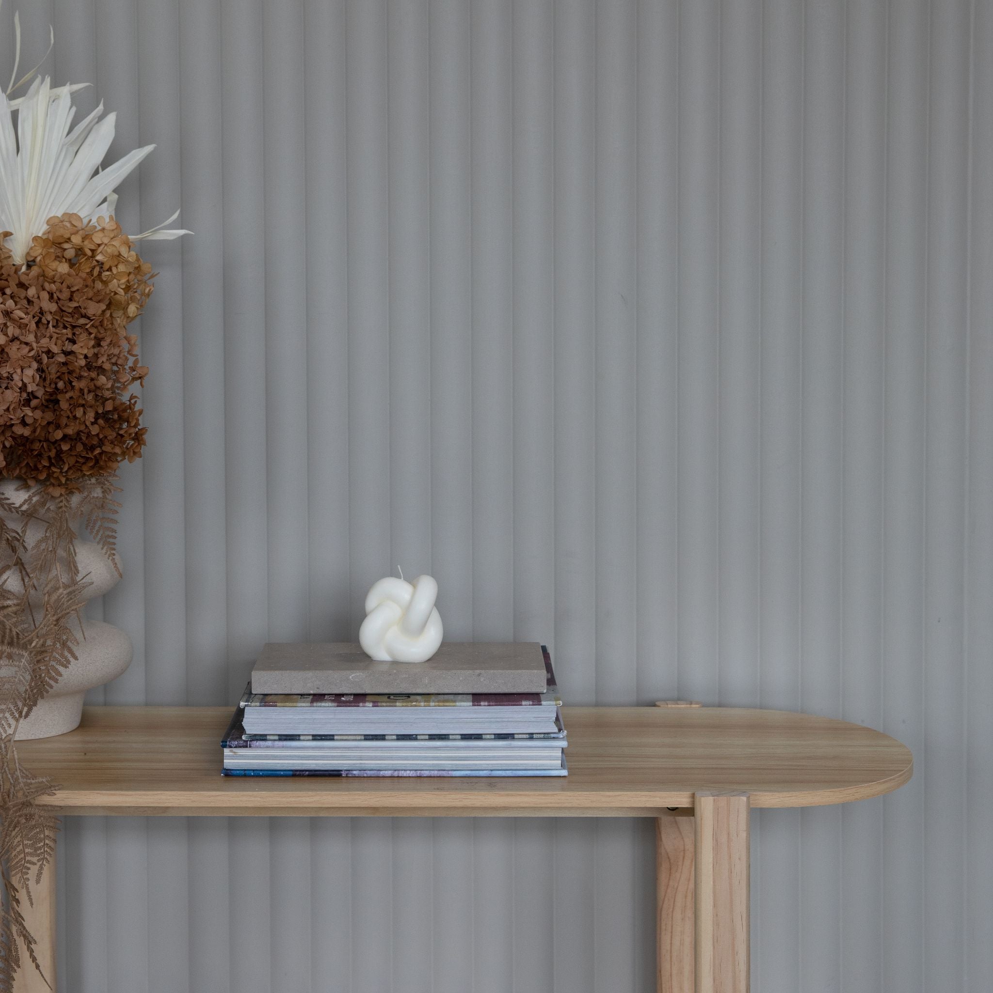 Knot Sculptural Soy Wax Candle Small