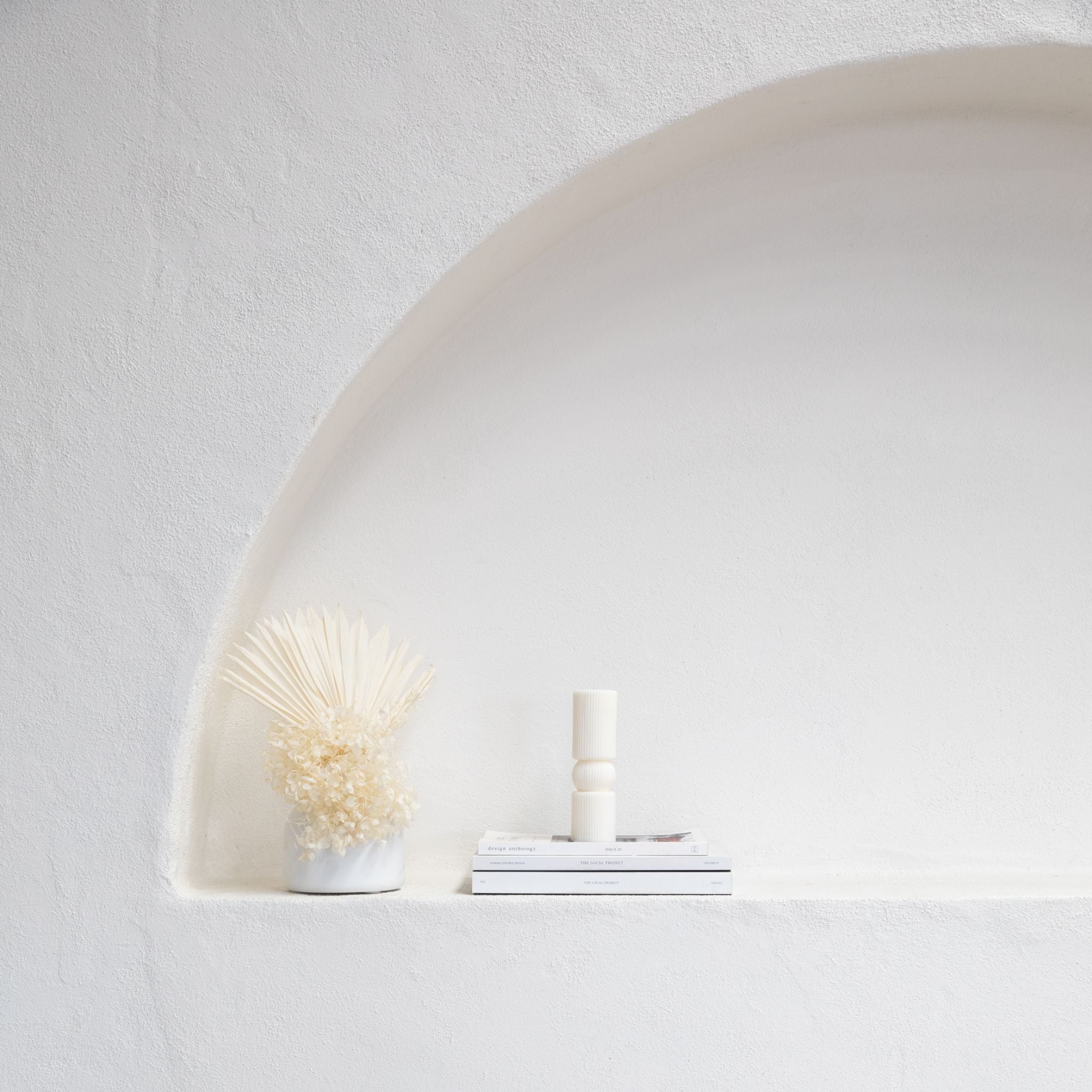 Jessie Sculptural Soy Wax Candle Tall