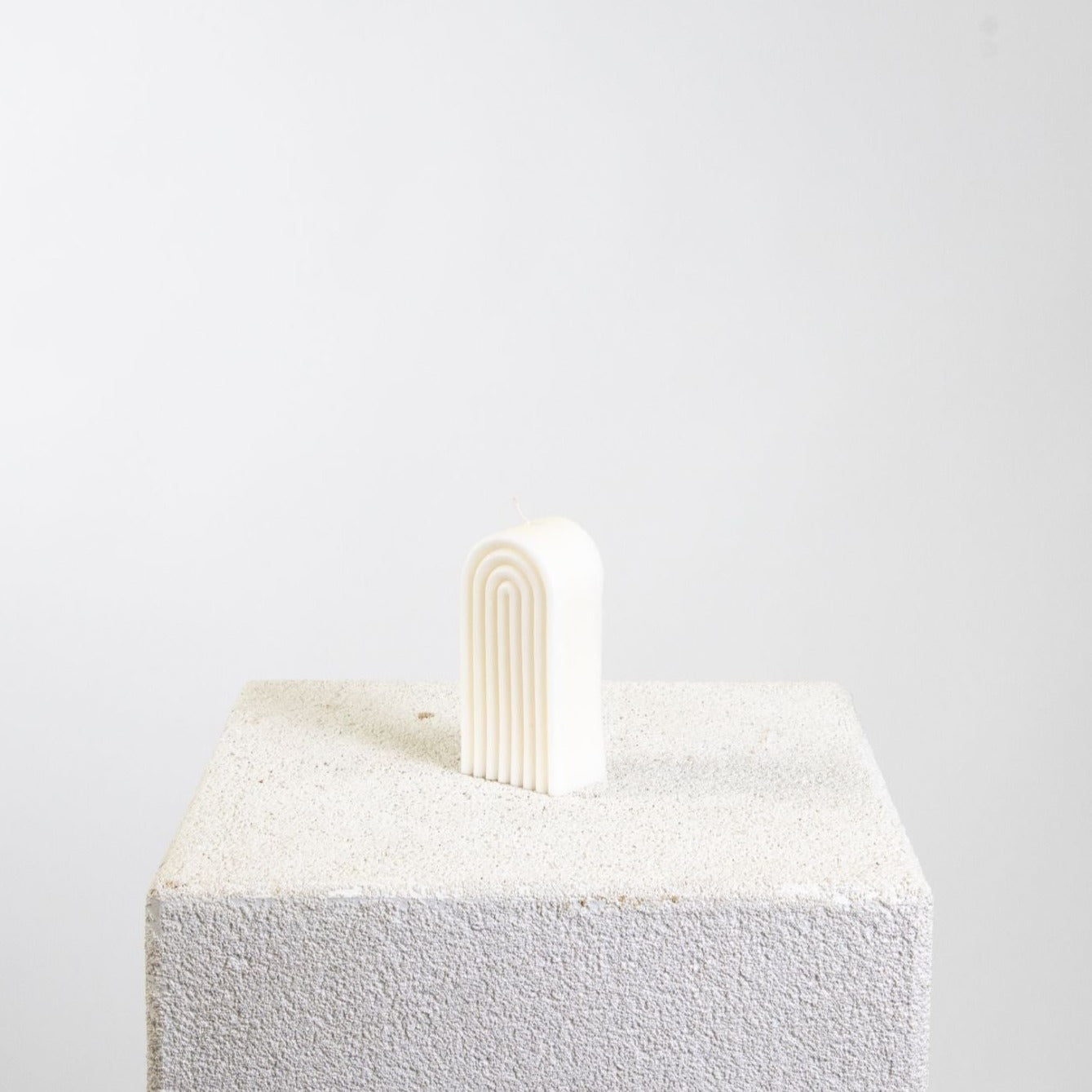 Rainbow Arch Sculptural Soy Wax Candle Large