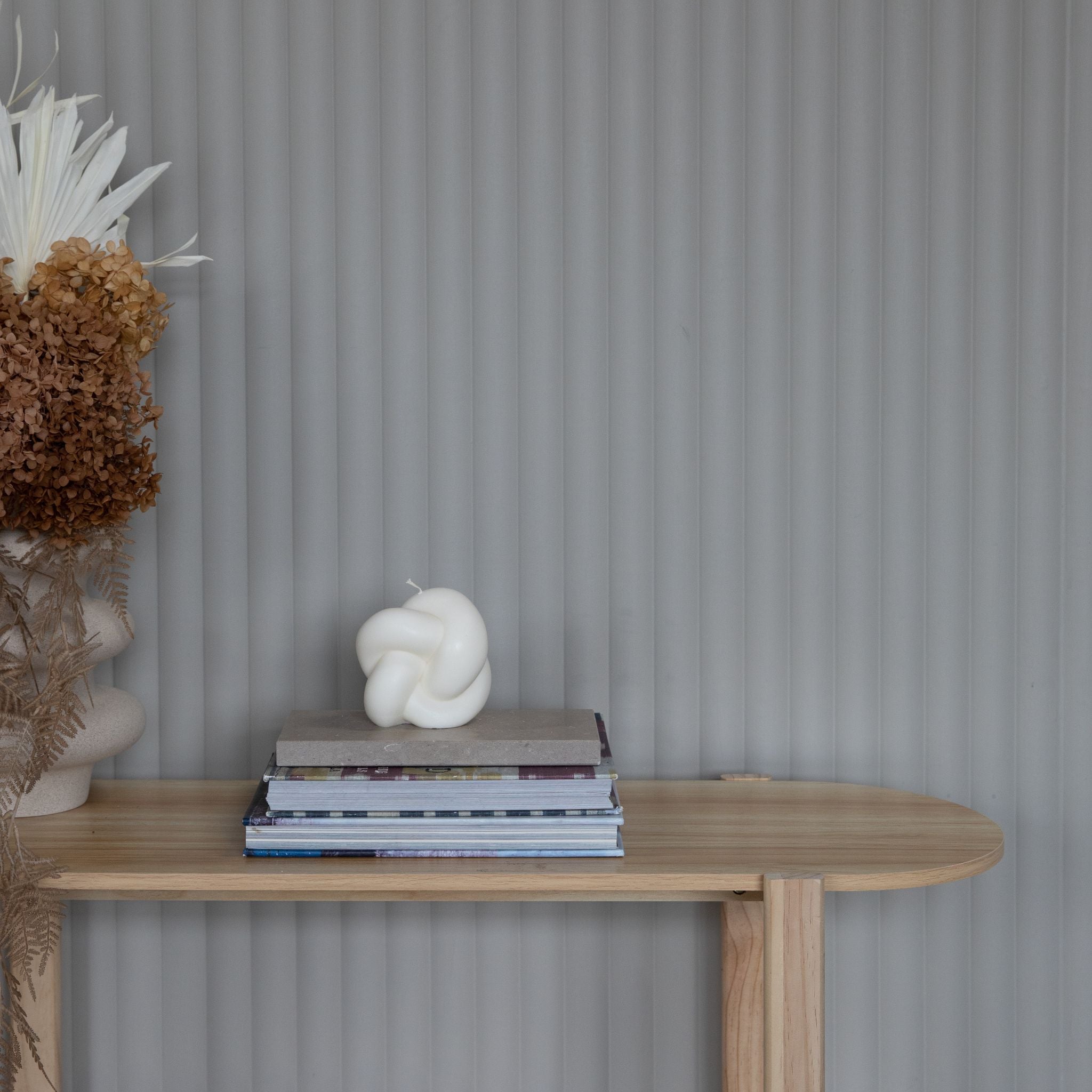 Knot Sculptural Soy Wax Candle Small