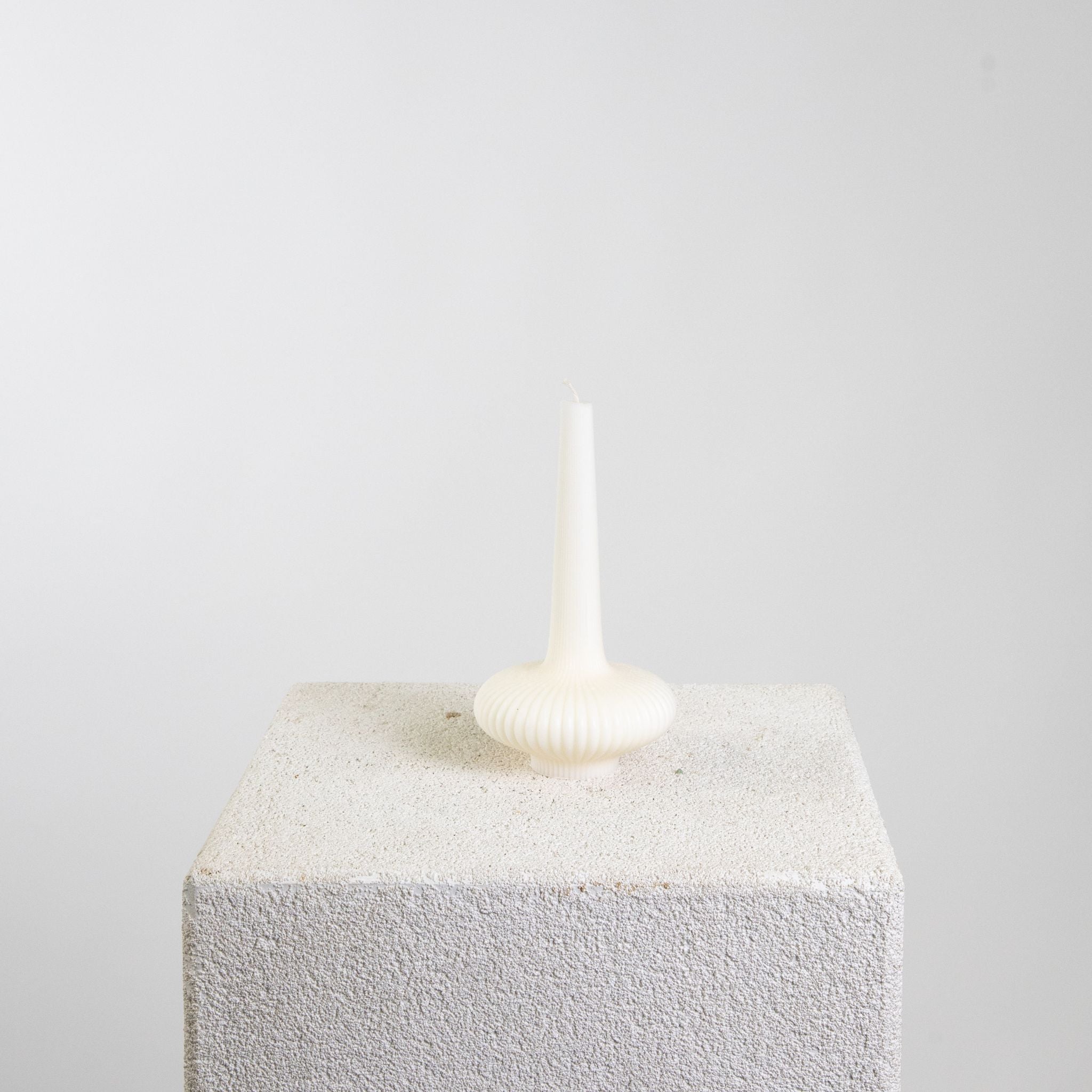 Ridge Lantern Sculptural Soy Wax Candle Tall