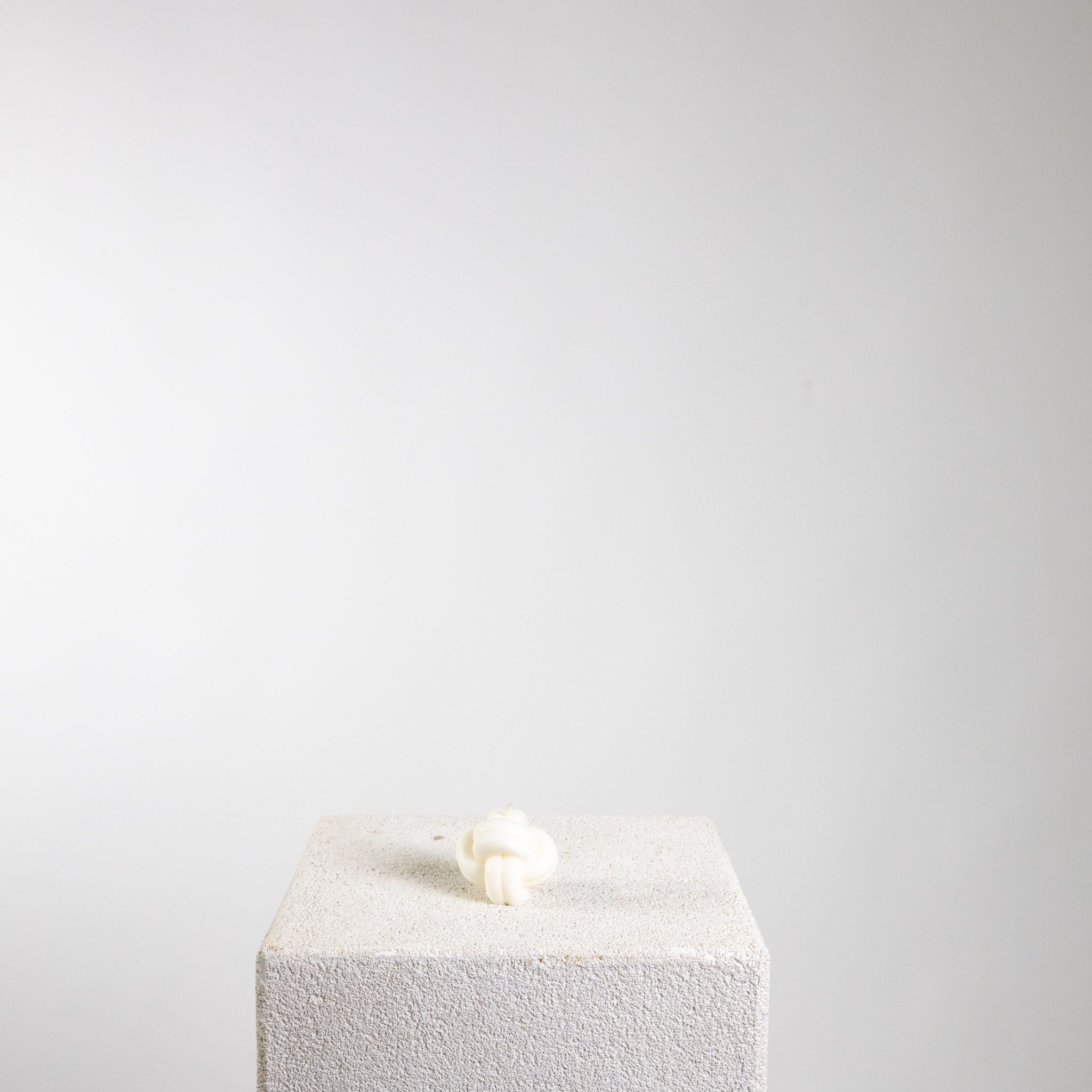 Rope Sculptural Soy Wax Candle Small