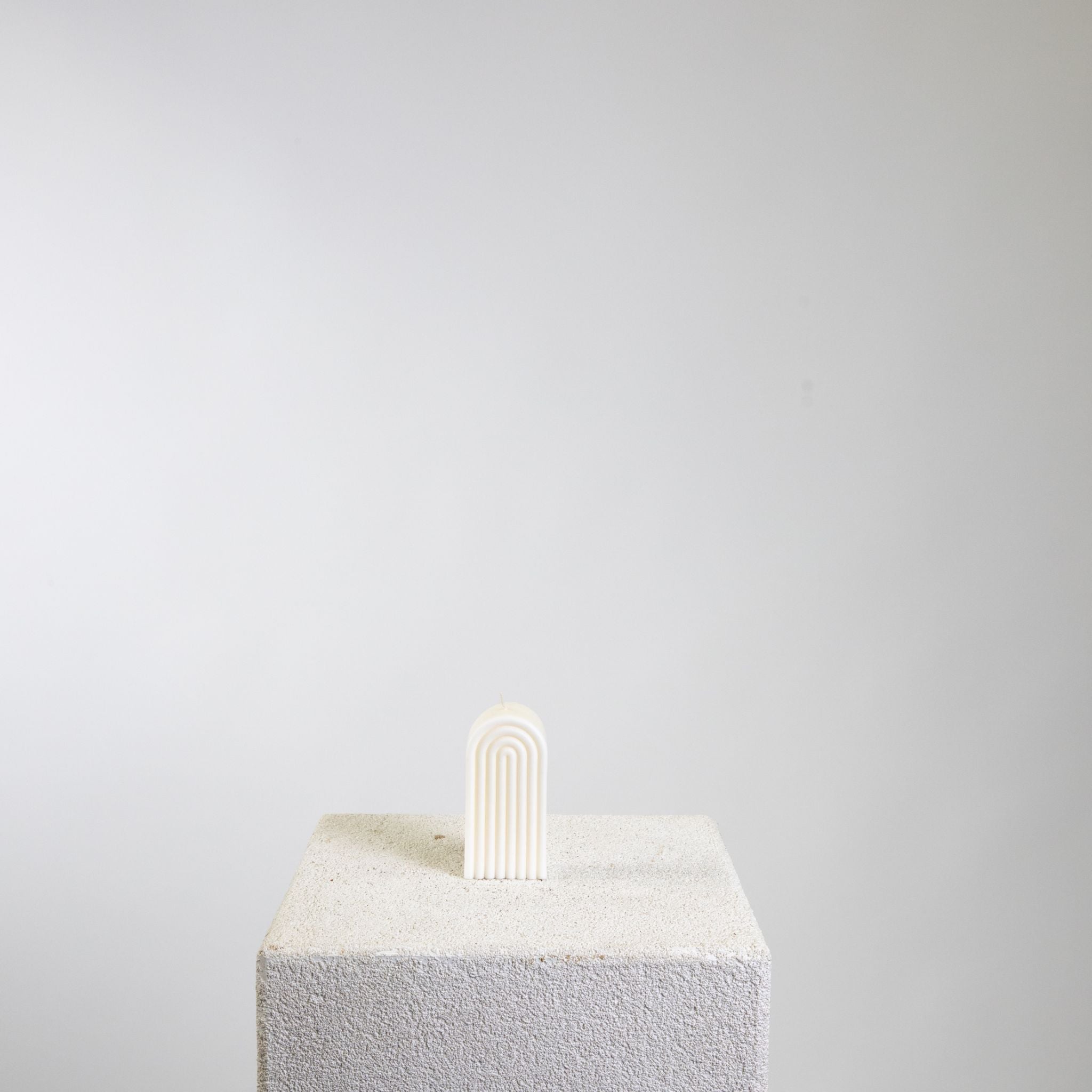 Rainbow Arch Sculptural Soy Wax Candle Large