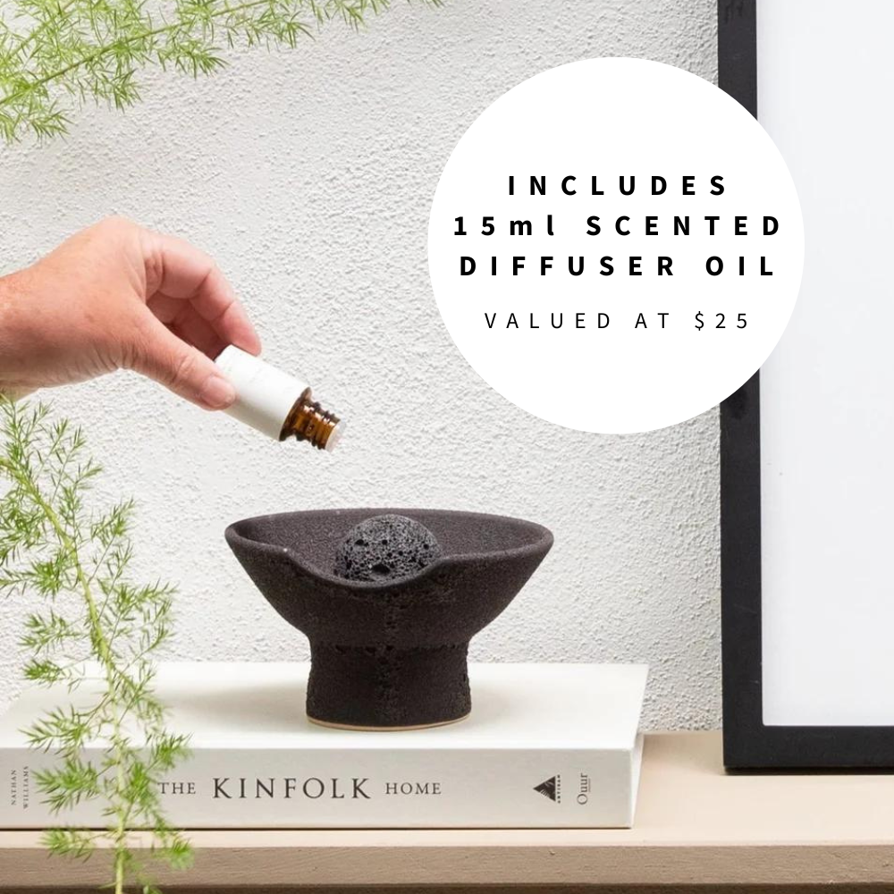 Peppered Orchid Obsidian Scented Diffuser