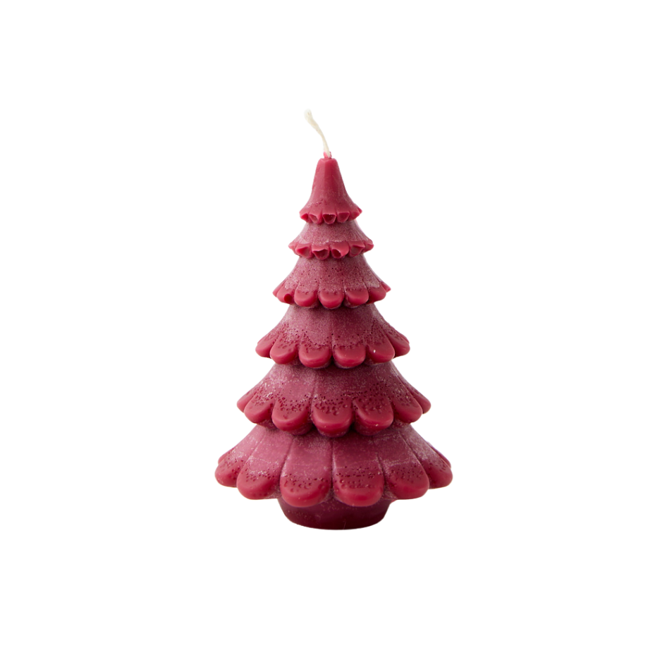 Christmas Nordic Tree Small Burgundy