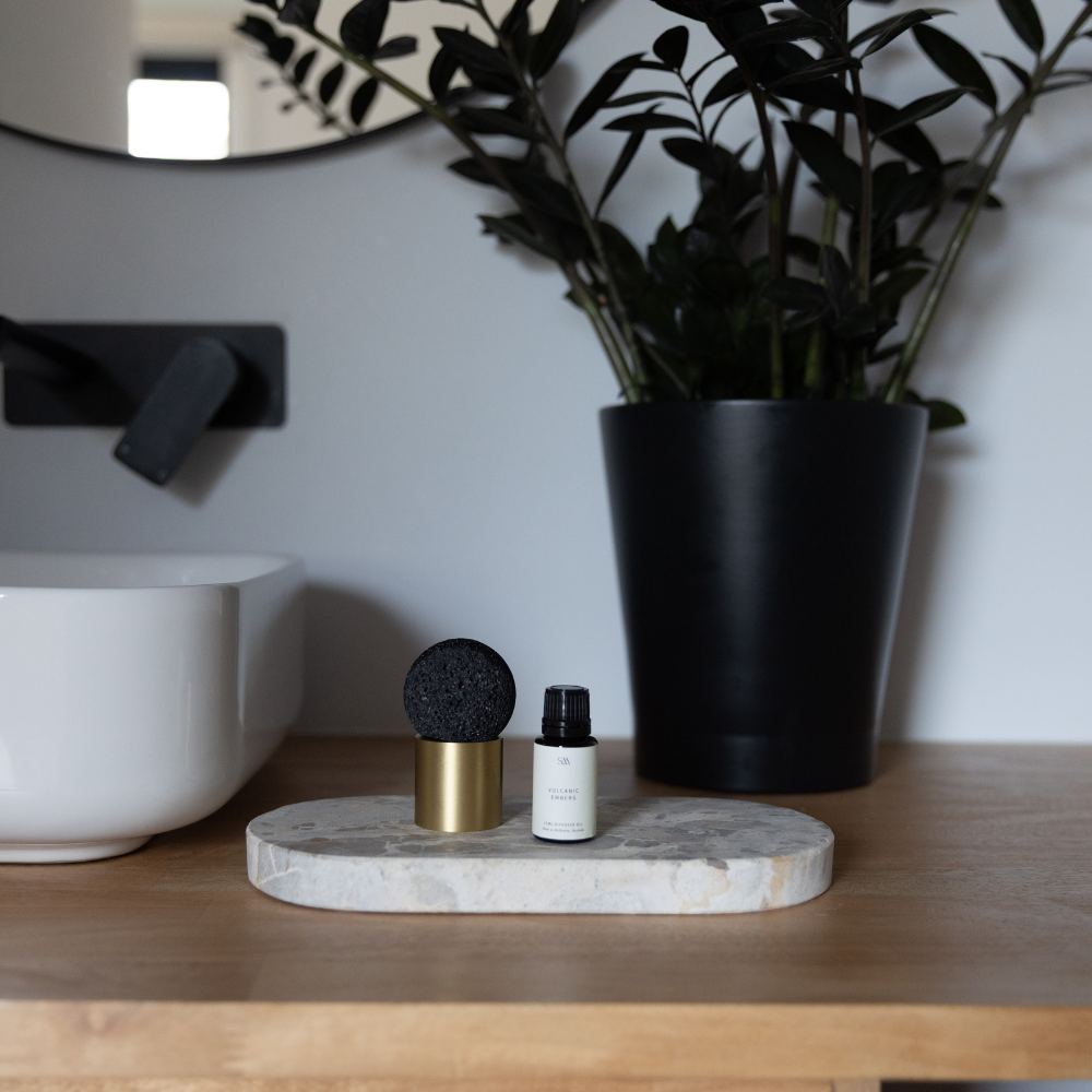 Volcanic Embers Fig Brass Scented Diffuser