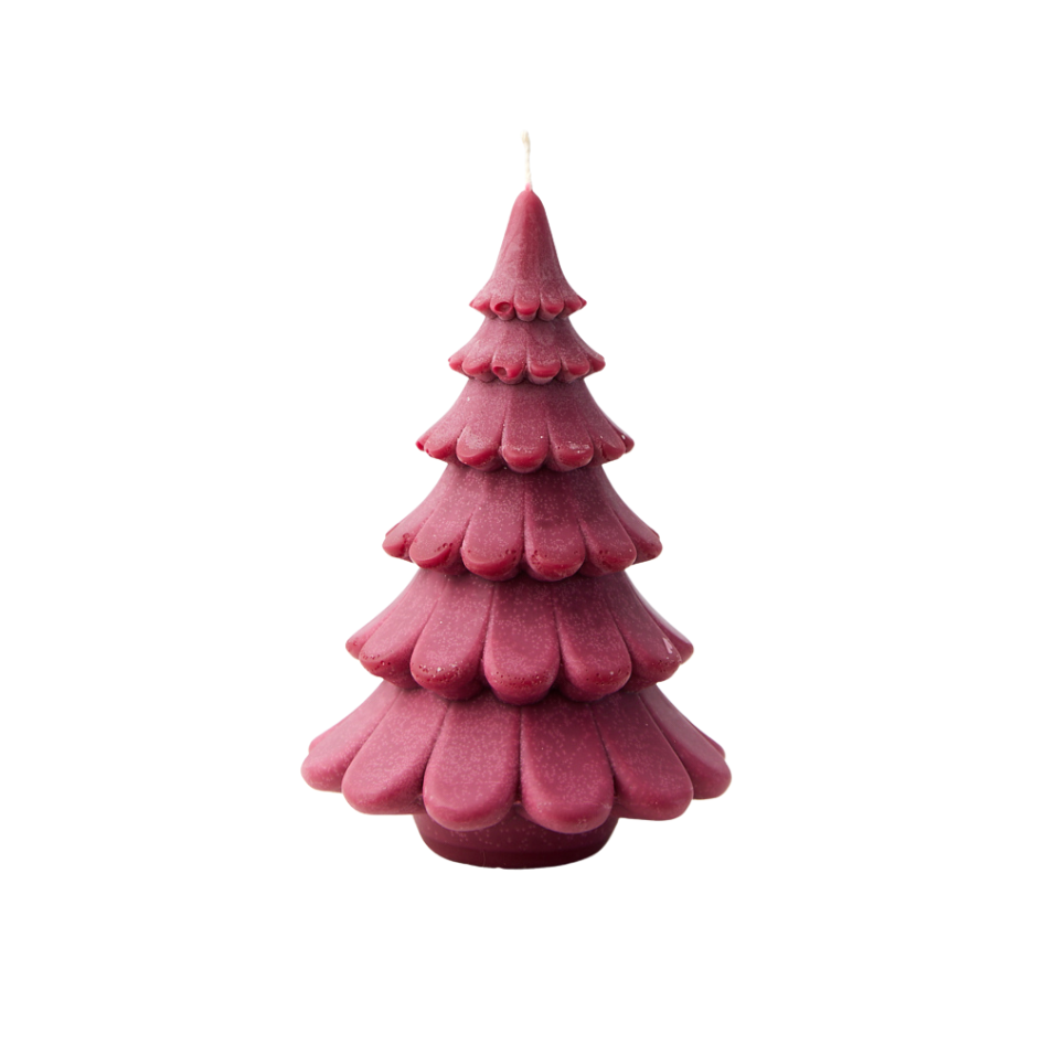 Christmas Nordic Tree Medium Burgundy