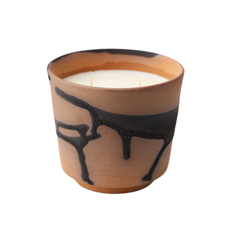 Lahar Scented Candle Round Peppered Orchid