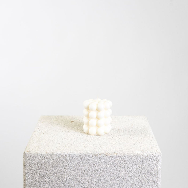 Bubble Barrel Sculptural Soy Wax Candle