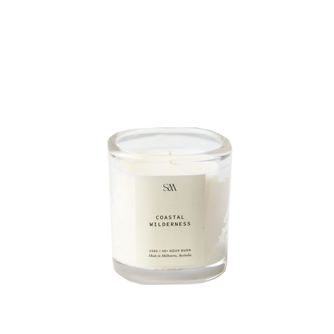 Coastal Wilderness 250g Signature Scented Candle (Clear)