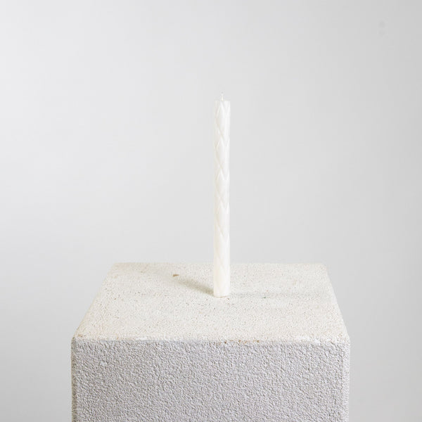 Crossed Pillar Soy Wax Candle | Candle, Statement Pillar, Taper | Studio McKenna