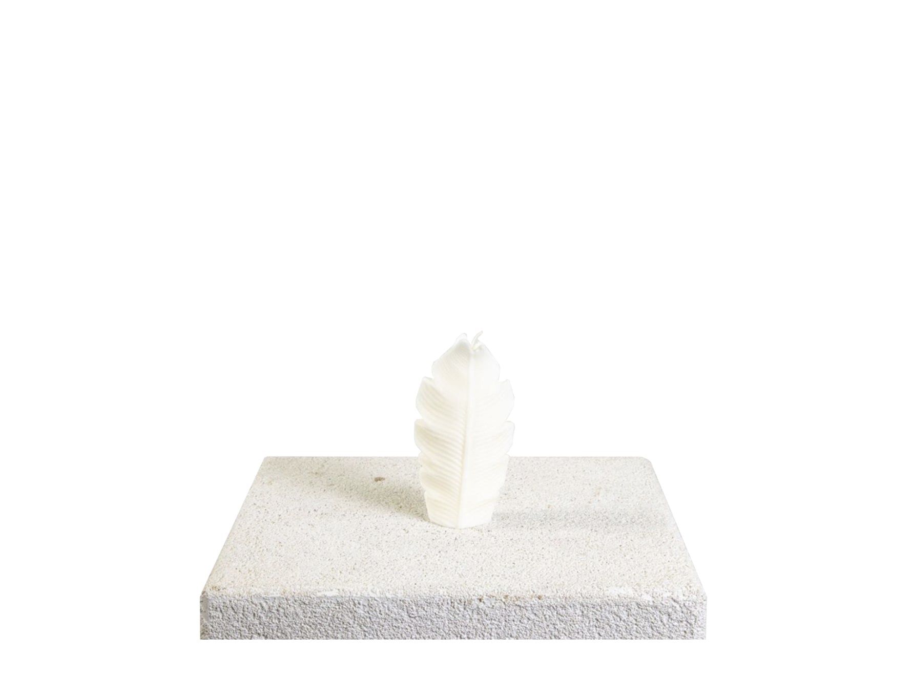Feather Sculptural Soy Wax Candle