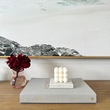 Frozen Terra™ Quartz Square Candle Tray | Aureliia Collection