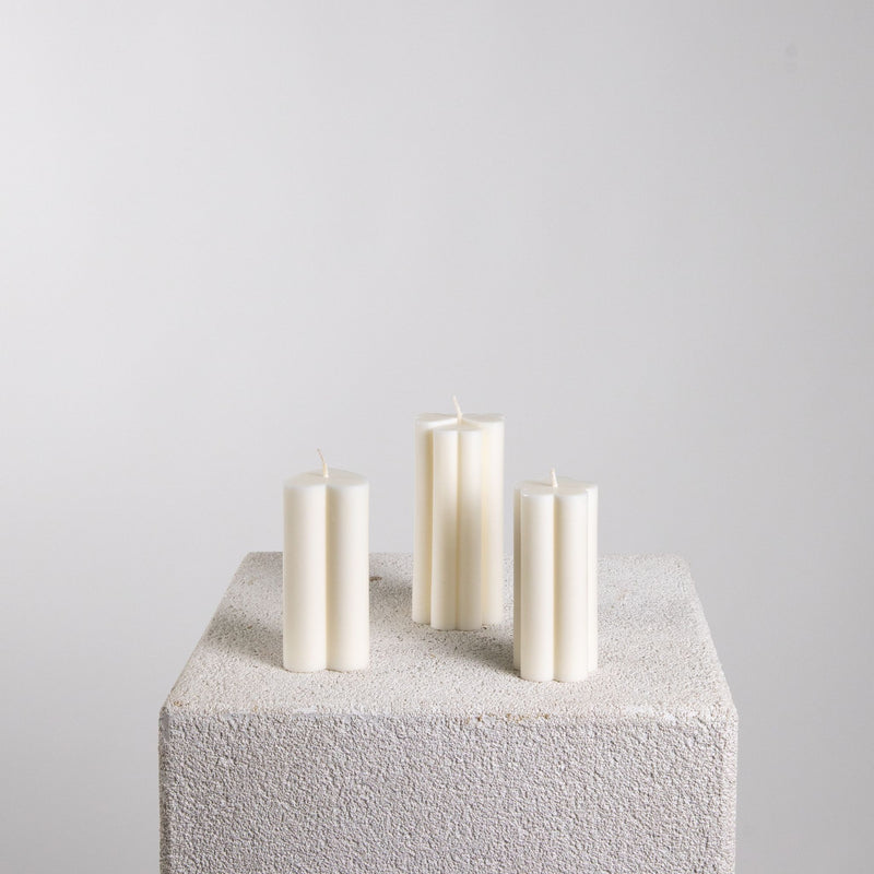 Heart Pillar Soy Wax Candle