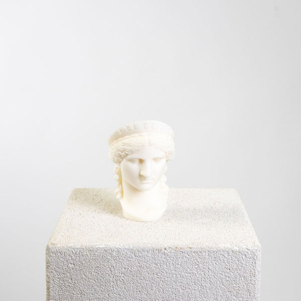 Hera Bust Sculptural Soy Wax Candle