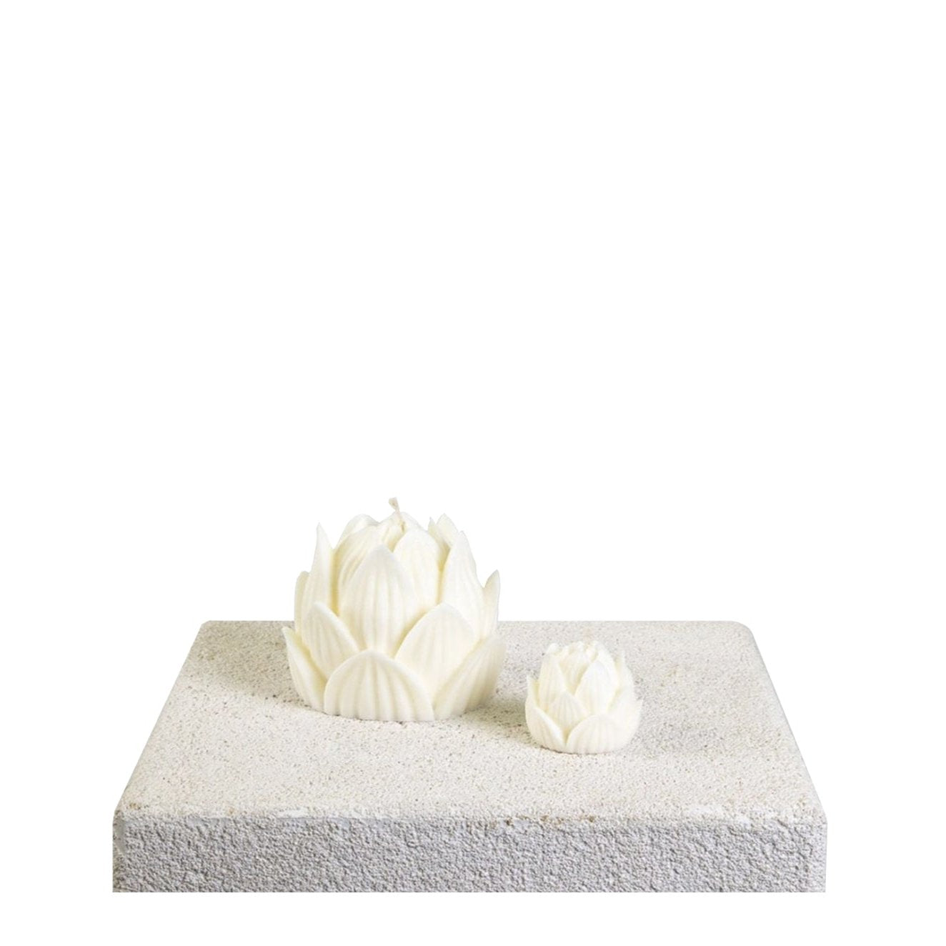 Lotus Sculptural Soy Wax Candle Collection