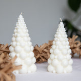 Bubble Christmas Tree Sculptural Soy Wax Candle