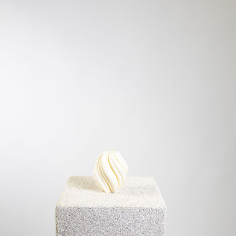 Swirl Sculptural Soy Wax Candle Collection