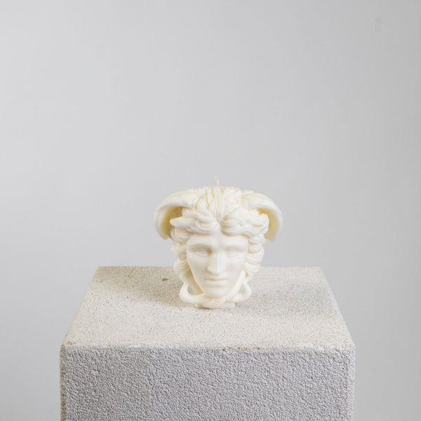 Medusa Bust Sculptural Soy Wax Candle | Candles | Candle, Classics | Studio McKenna