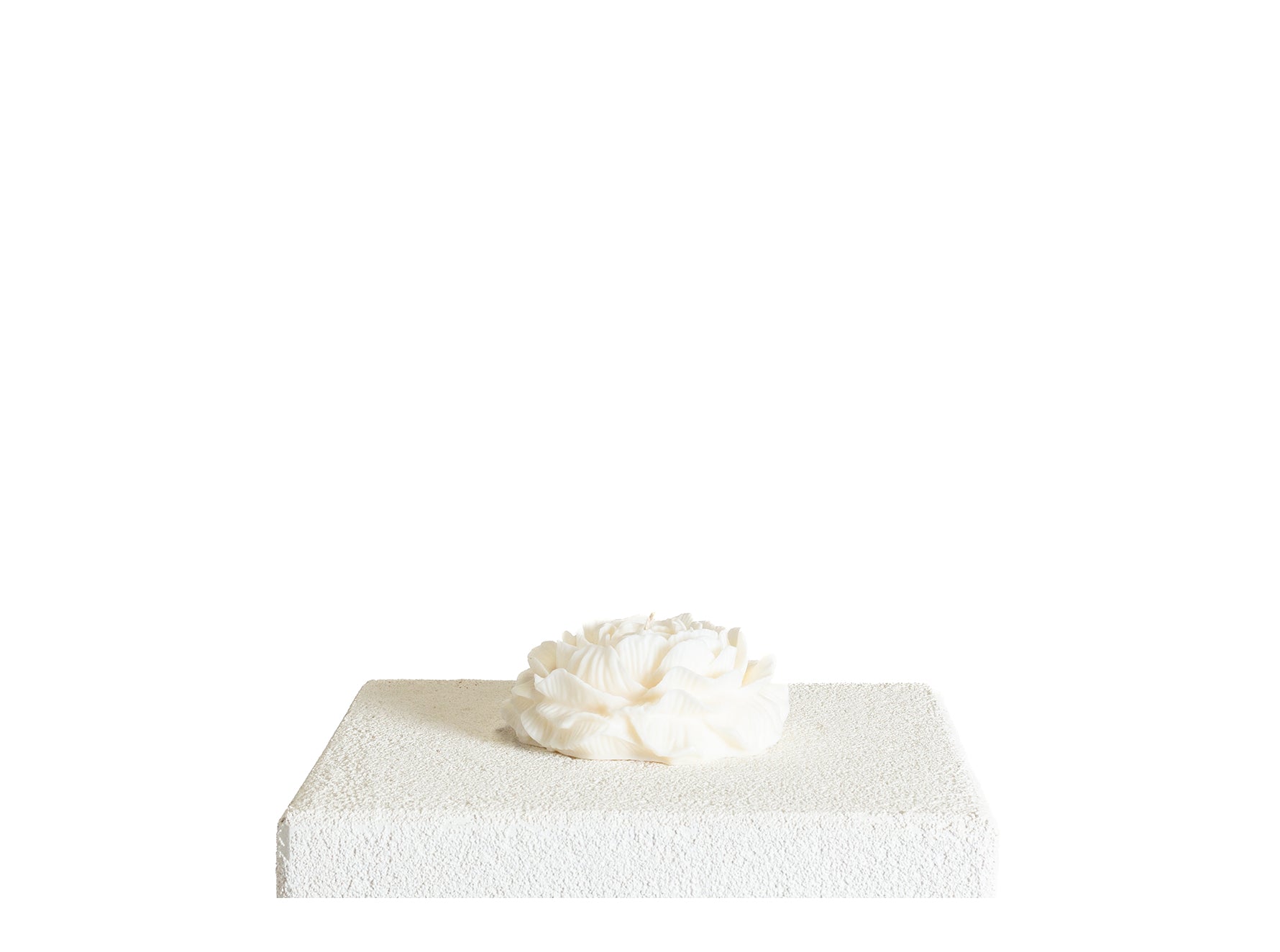Peony Sculptural Soy Wax Candle