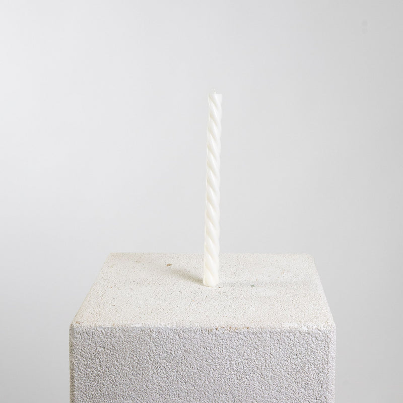 Roped Pillar Soy Wax Candle
