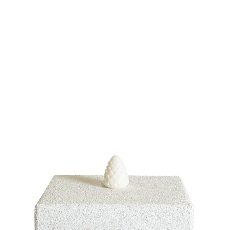 Christmas Pinecone Sculptural Soy Wax Candle