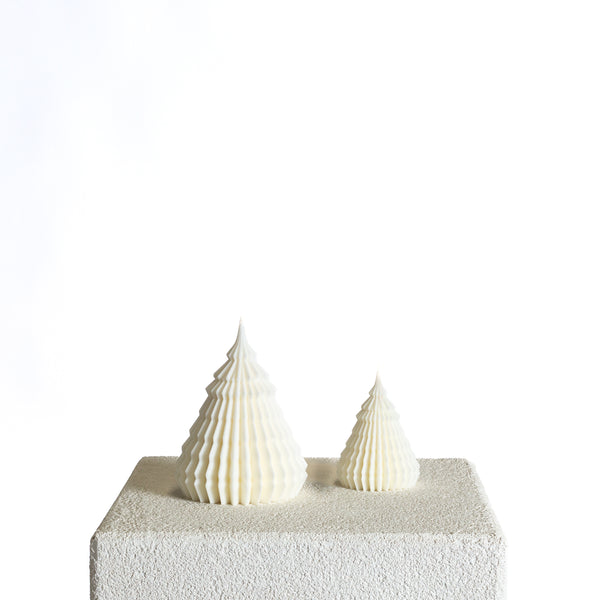 Traditional Christmas Tree Sculptural Soy Wax Candle | Candle, Christmas | Studio McKenna