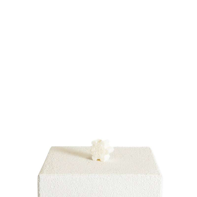 Snow Flake Sculptural Soy Wax Candle