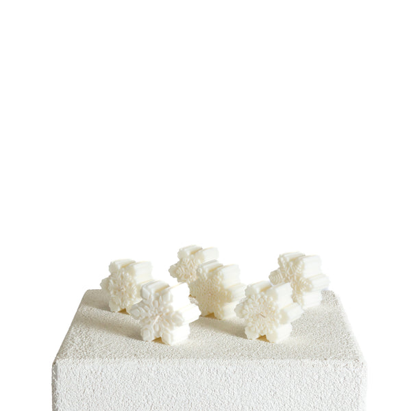 Snow Flake Sculptural Soy Wax Candle | Candle, Christmas | Studio McKenna